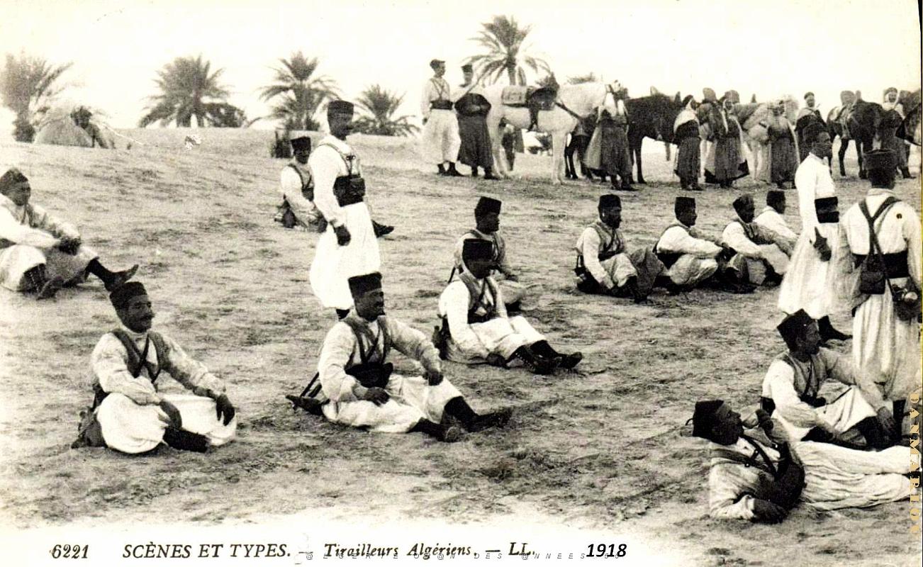 Algerie - Tirailleurs Algeriens - 1918.jpg